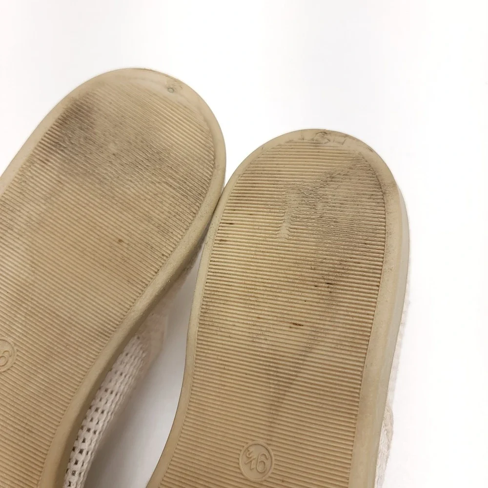Vintage Mens‎ World Cup White Mesh Tennis Shoes Sneakers Size 9.5 M USA Club